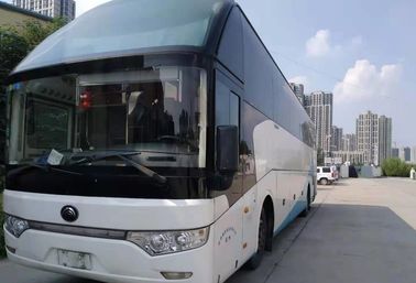 2010 년 50 좌석 양쪽으로 여닫는 문 Yuchai 디젤 엔진 12000mm 길이에 의하여 사용되는 Yutong 버스