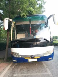 디젤 연료 105000km 주행거리가 40의 좌석에 의하여 안락한 사용한 Yutong 버스로 갑니다