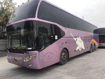 좌석 58000km 주행거리가 두 배 차축에 의하여 2012 년에 의하여 사용된 Yutong 67 버스로 갑니다